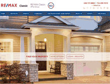 Tablet Screenshot of michiganhousefinder.com